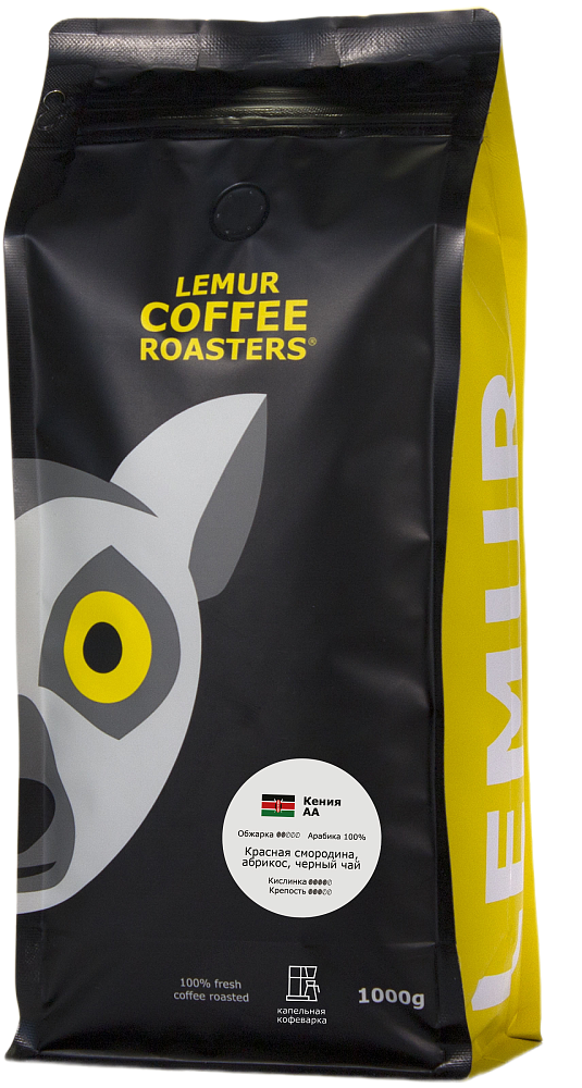 Кения AA, помол: Капельная кофеварка, 1000 г